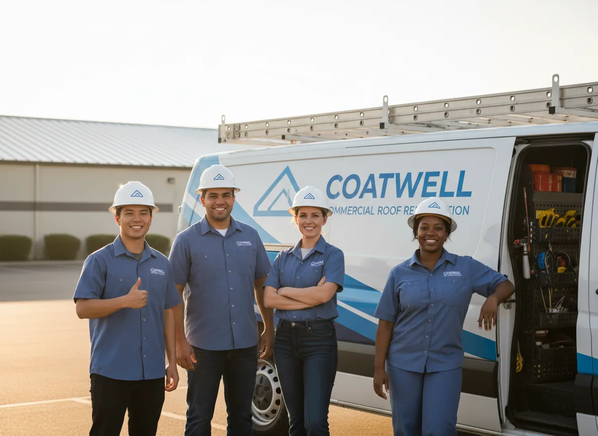 Commercial roof coating company in Silas, AL